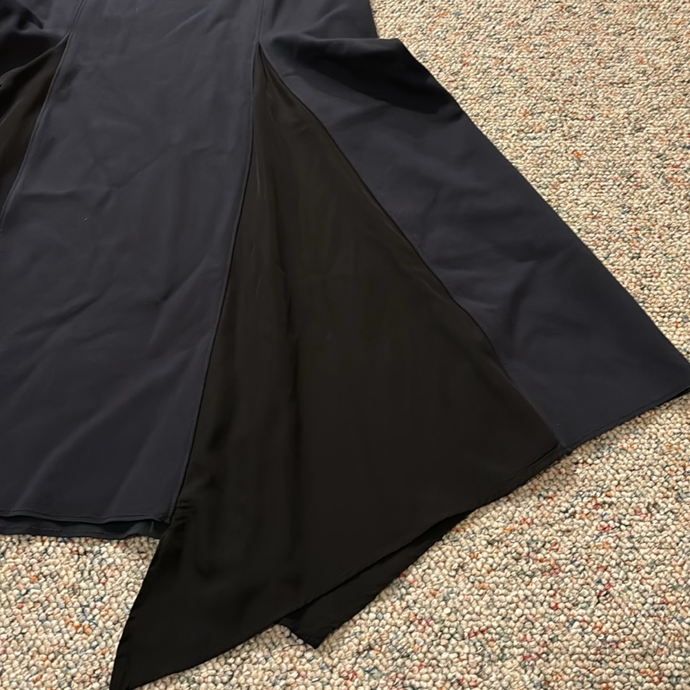 Simply Vera Wang Navy & Black Sleeveless Dress Small - Picture 3 of 4